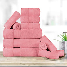 Superior Premium Turkish Cotton Assorted 12-Piece Towel Set
