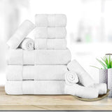Superior Premium Turkish Cotton Assorted 12-Piece Towel Set