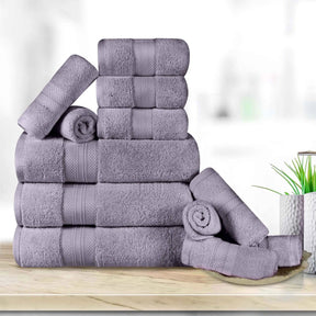 Superior Premium Turkish Cotton Assorted 12-Piece Towel Set