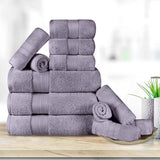 Superior Premium Turkish Cotton Assorted 12-Piece Towel Set