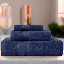 Superior Premium Turkish Cotton Assorted 3-Piece Towel Set