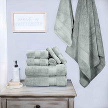 Superior Premium Turkish Cotton Assorted 9-Piece Towel Set