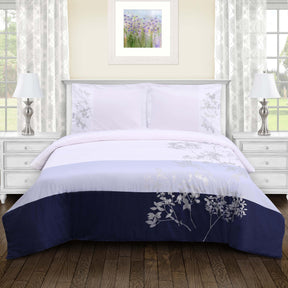 Sydney Floral Damask Cotton Duvet Cover Set