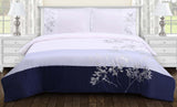 Sydney Floral Damask Cotton Duvet Cover Set