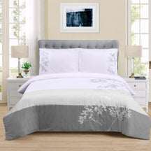 Sydney Floral Damask Cotton Duvet Cover Set