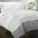 100% Cotton Sydney Floral Damask Duvet Cover Set