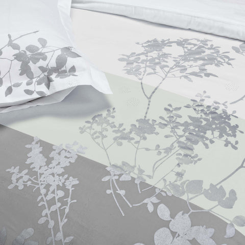 100% Cotton Sydney Floral Damask Duvet Cover Set