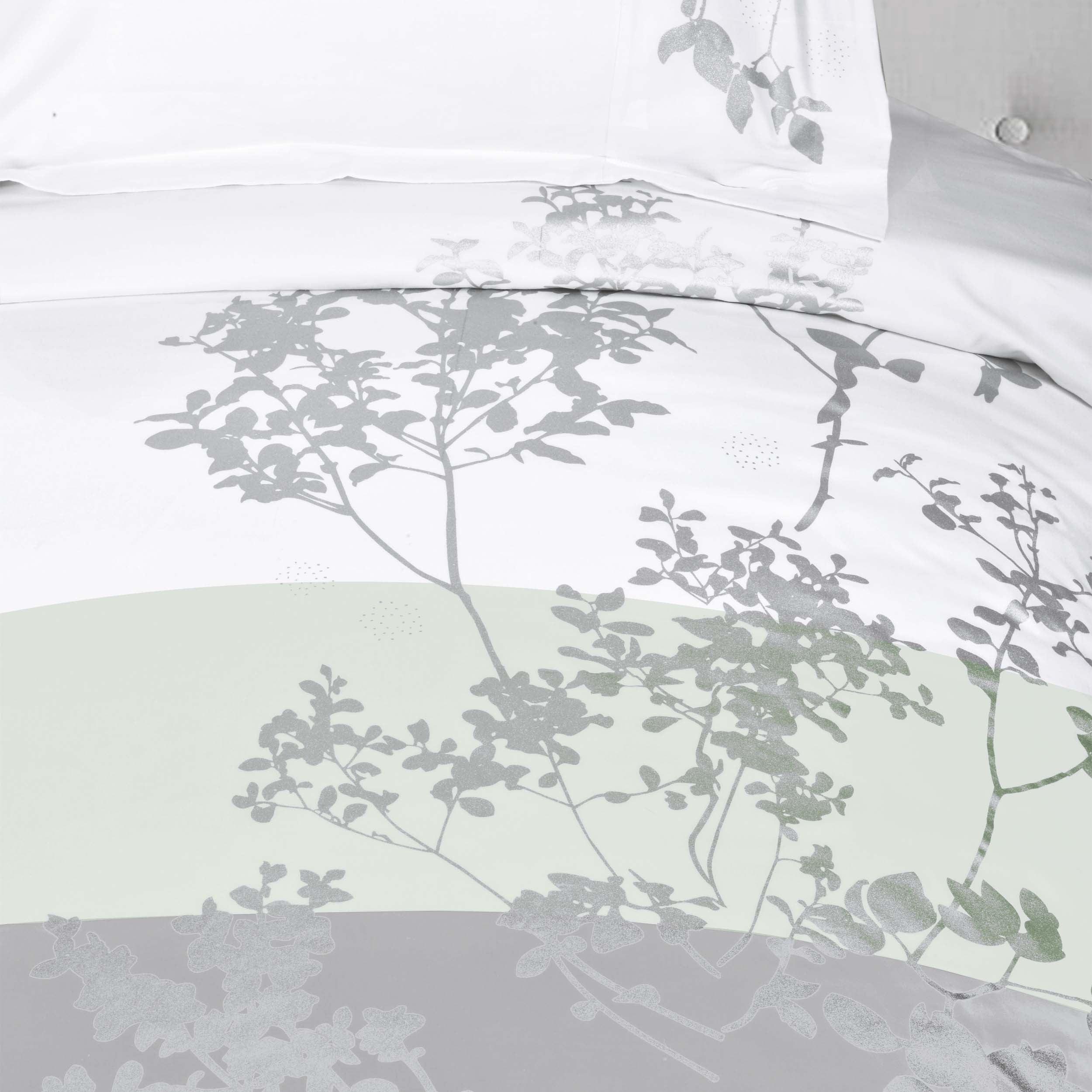 Sydney Floral Damask Cotton Duvet Cover Set