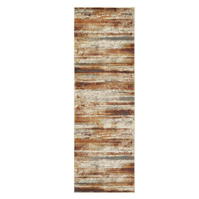 Taia Abstract Striped Indoor Area Rugs or Runner Rug