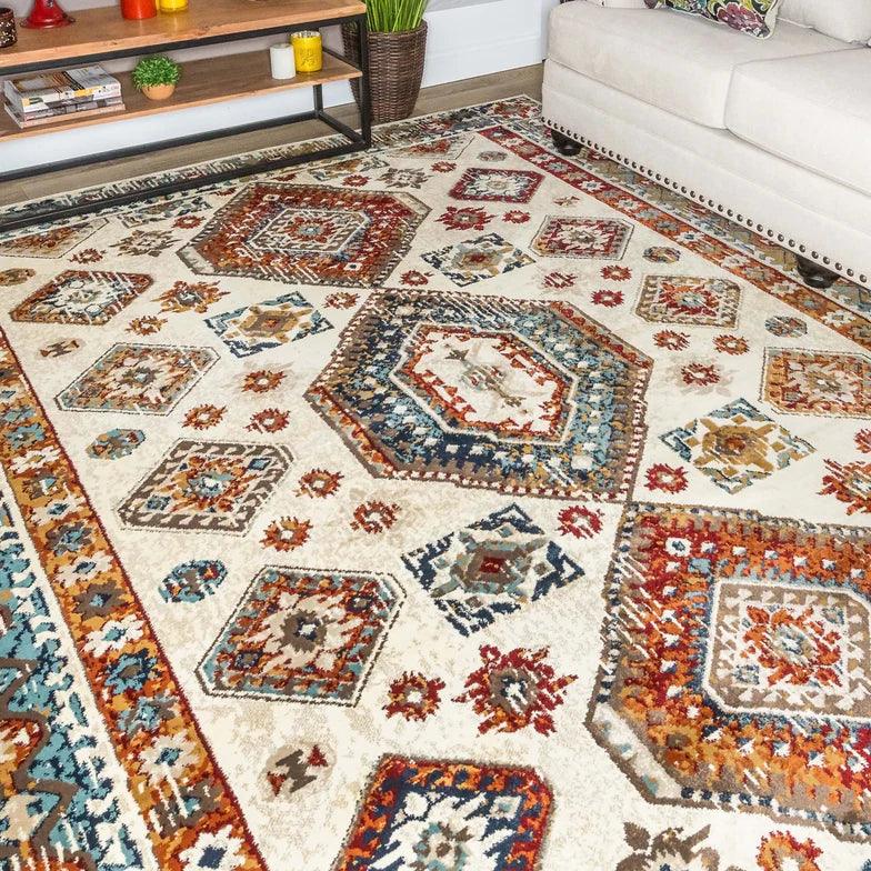 Taimak Aztec Geometric Southwestern Indoor Area Rug Or Runner Rug