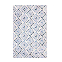 Taluah Cotton Wool Blend Geometric Indoor Area Rug Or Door Mat
