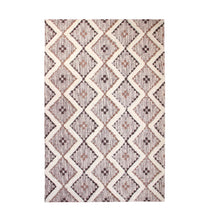 Taluah Cotton Wool Blend Geometric Indoor Area Rug Or Door Mat