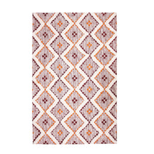 Taluah Cotton Wool Blend Geometric Indoor Area Rug Or Door Mat