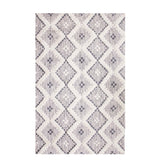 Taluah Cotton Wool Blend Geometric Indoor Area Rug Or Door Mat
