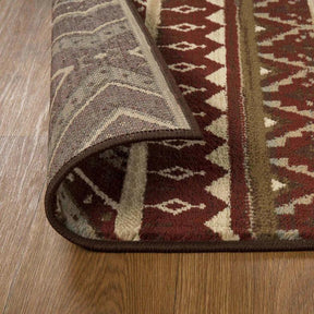 Tampa Southwestern Rustic Medallion Indoor Area Rug or Runner Rug