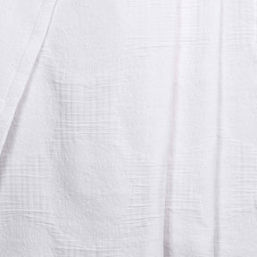 Tanta Cotton Medium Weight Textured Modern Circles Woven Coverlet