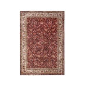 Toucan Geometric Medallion Non-Slip Washable Indoor Area Rug