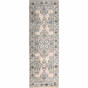 Traditional Geometric Floral Medallion Indoor Area Rug