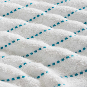 Traditional Organic Wave 650 GSM 8 Piece Towel Set