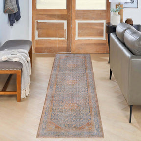 Traditional Oriental Medallion Indoor Area Rug Or Runner Rug
