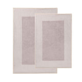 Troy Solid Non-Slip Machine Washable Bath Rug Set