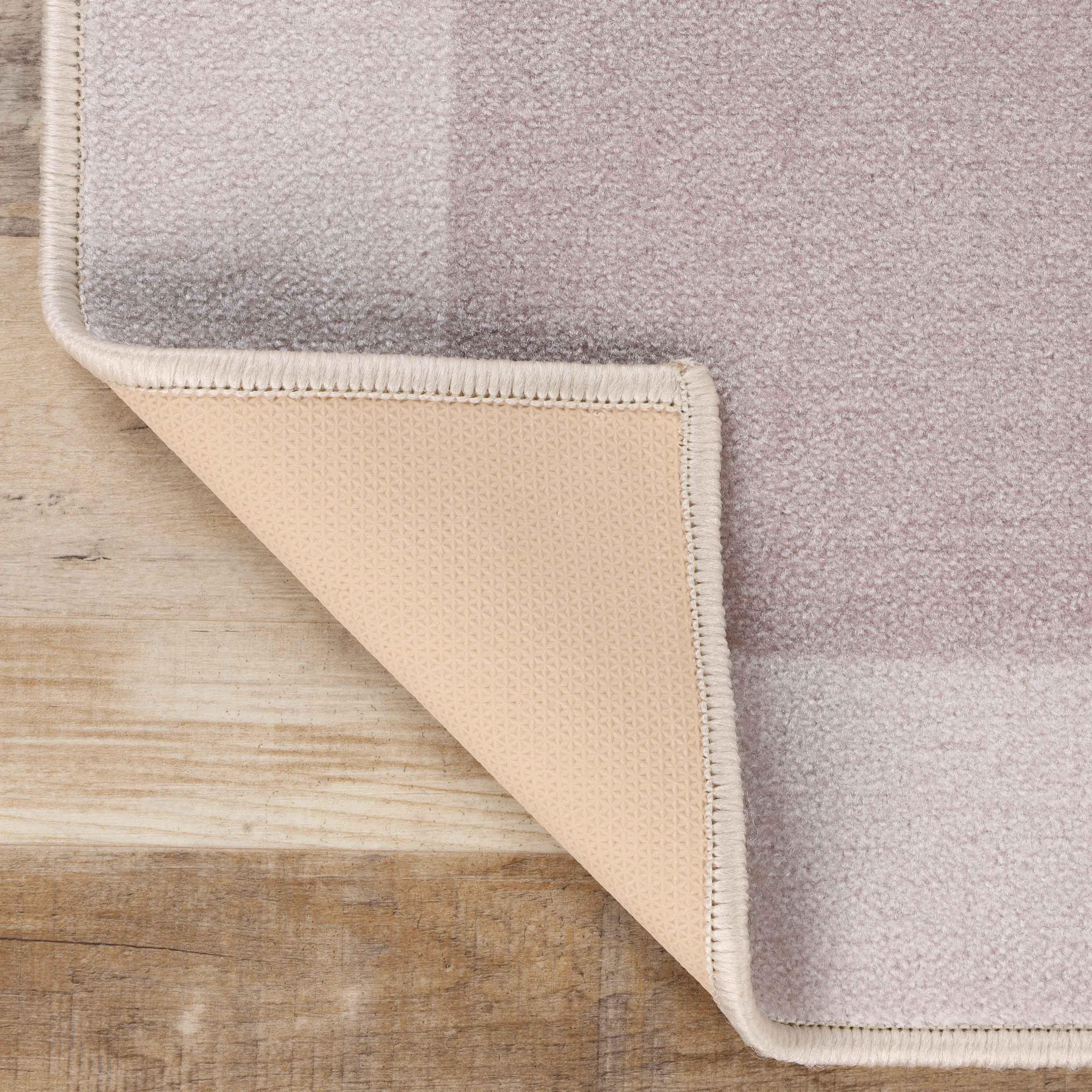 Troy Solid Non-Slip Machine Washable Bath Rug Set