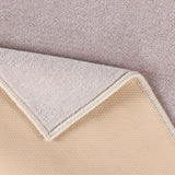 Troy Solid Non-Slip Machine Washable Bath Rug Set