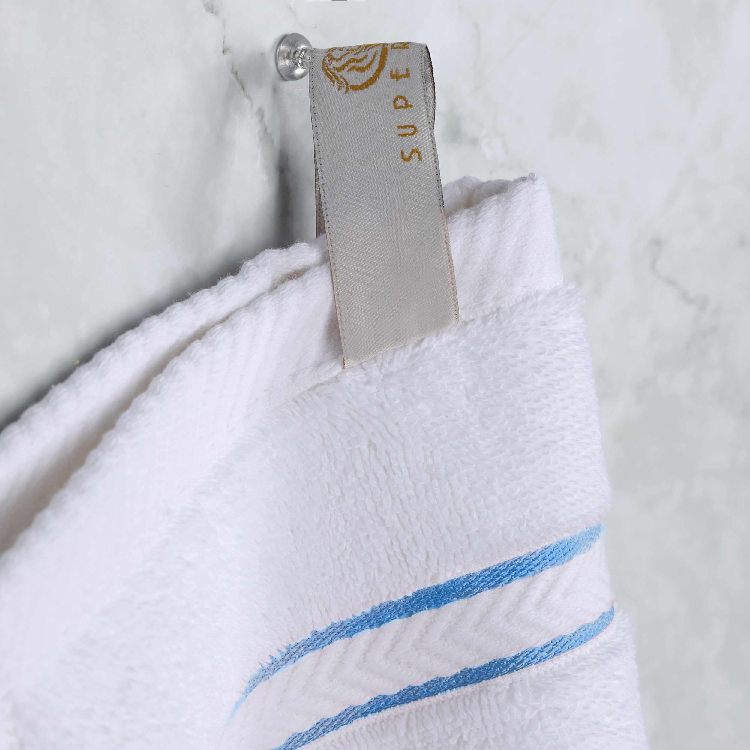 Turkish Cotton Heavyweight Plush 8 Piece Towel Set