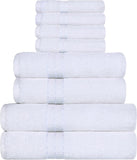 Turkish Cotton Heavyweight Plush 8 Piece Towel Set