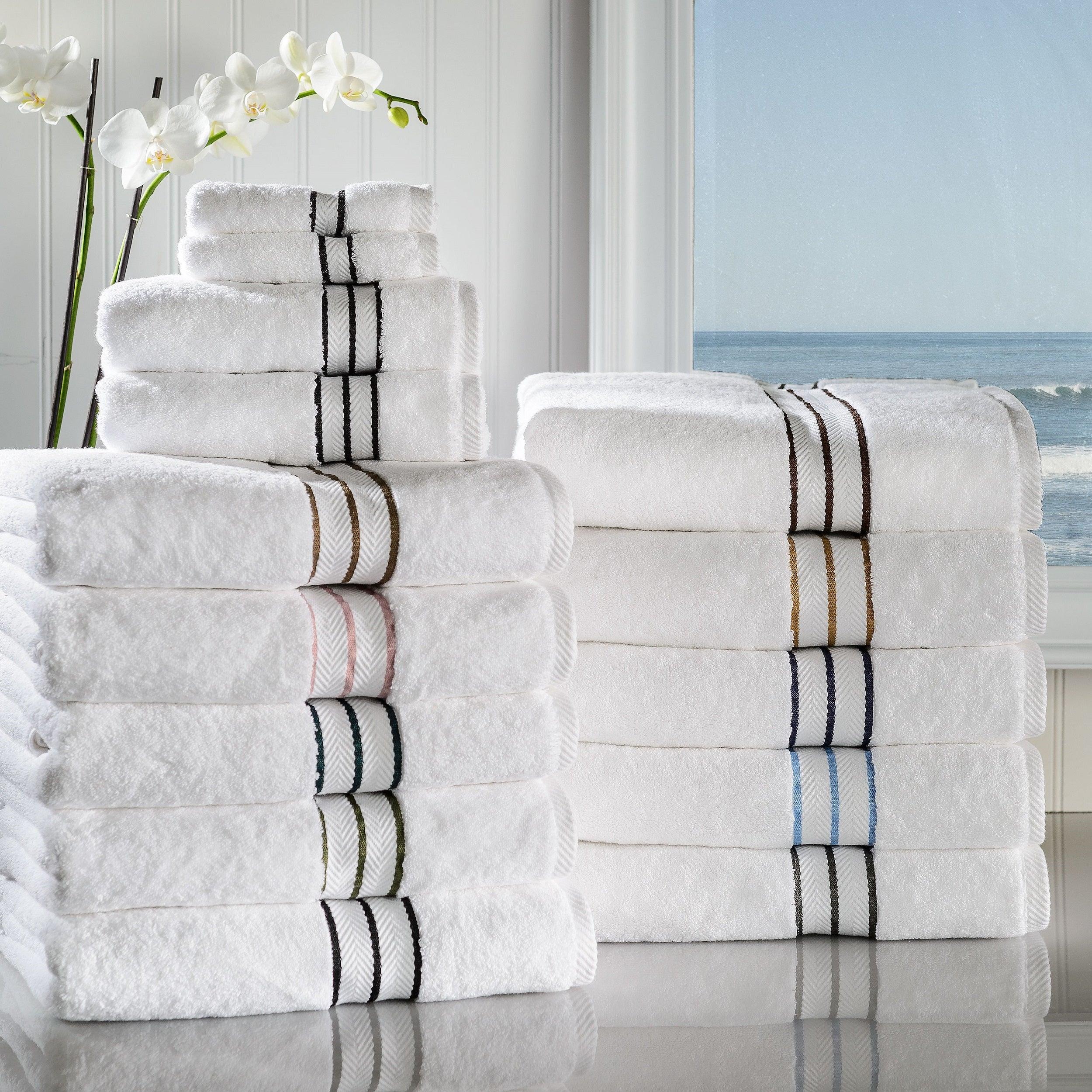 Turkish Cotton Heavyweight Ultra-Plush 6 Piece Towel Set