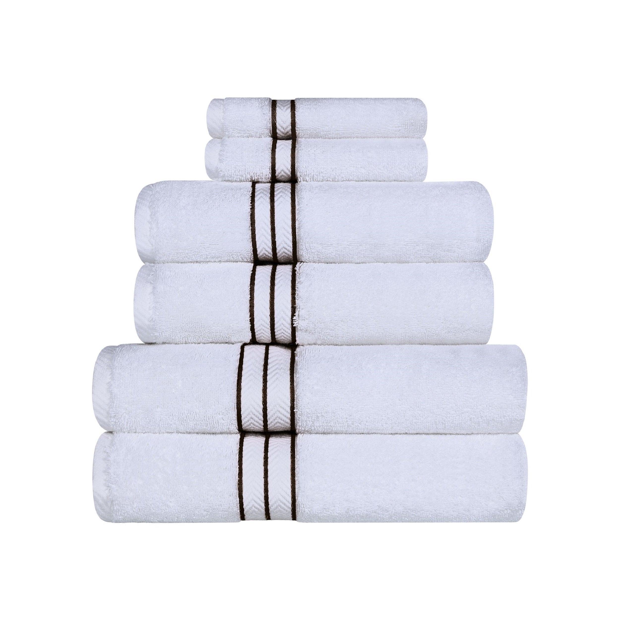 Turkish Cotton Heavyweight Ultra-Plush 6 Piece Towel Set