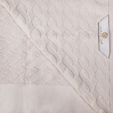 Turkish Cotton Jacquard Herringbone and Solid 12 Piece Face Towel Set