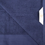 Turkish Cotton Jacquard Herringbone and Solid 12 Piece Face Towel Set