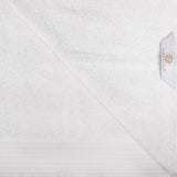 Turkish Cotton Jacquard Herringbone and Solid 12 Piece Face Towel Set