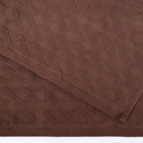 Turkish Cotton Jacquard Herringbone and Solid 12 Piece Face Towel Set