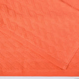 Turkish Cotton Jacquard Herringbone and Solid 12 Piece Face Towel Set
