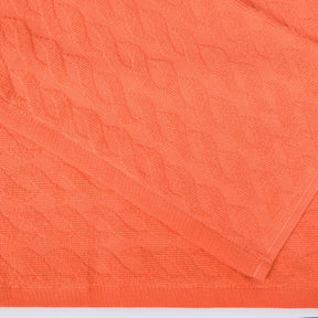 Turkish Cotton Jacquard Herringbone and Solid 12 Piece Face Towel Set