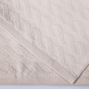 Turkish Cotton Jacquard Herringbone and Solid 12 Piece Face Towel Set