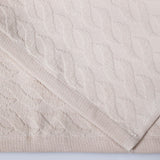 Turkish Cotton Jacquard Herringbone and Solid 12 Piece Face Towel Set