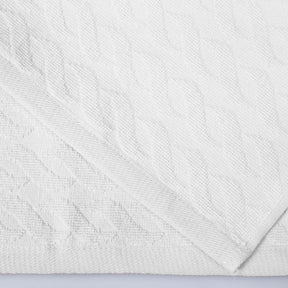 Turkish Cotton Jacquard Herringbone and Solid 12 Piece Face Towel Set