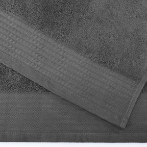 Turkish Cotton Jacquard Herringbone and Solid 12 Piece Face Towel Set