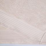 Turkish Cotton Jacquard Herringbone and Solid 12 Piece Face Towel Set