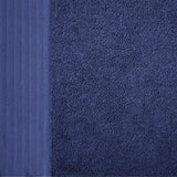Turkish Cotton Jacquard Herringbone and Solid 12 Piece Face Towel Set