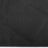 Turkish Cotton Jacquard Herringbone and Solid 4 Piece Bath Towel Set