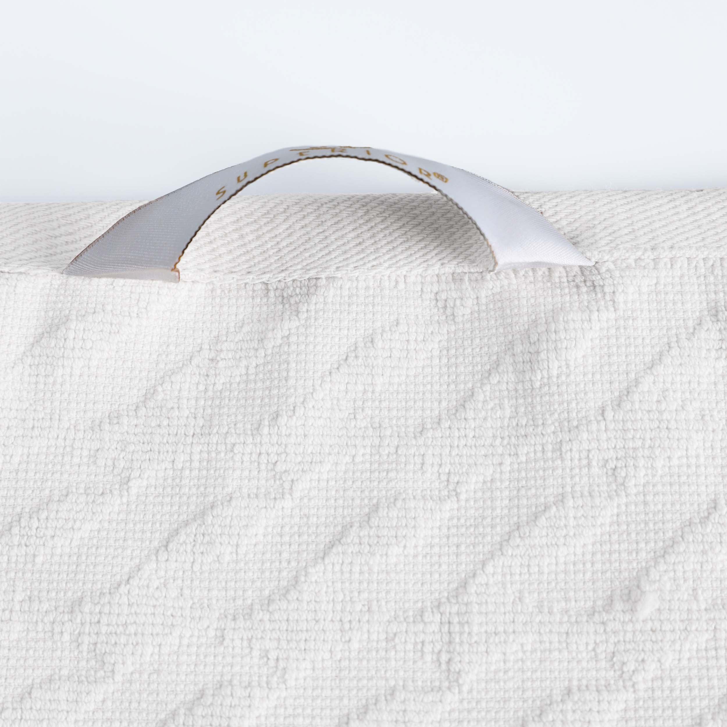 Turkish Cotton Jacquard Herringbone and Solid 6 Piece Hand Towel Set