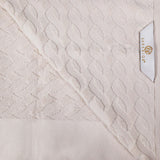 Turkish Cotton Jacquard Herringbone and Solid 8 Piece Towel Set