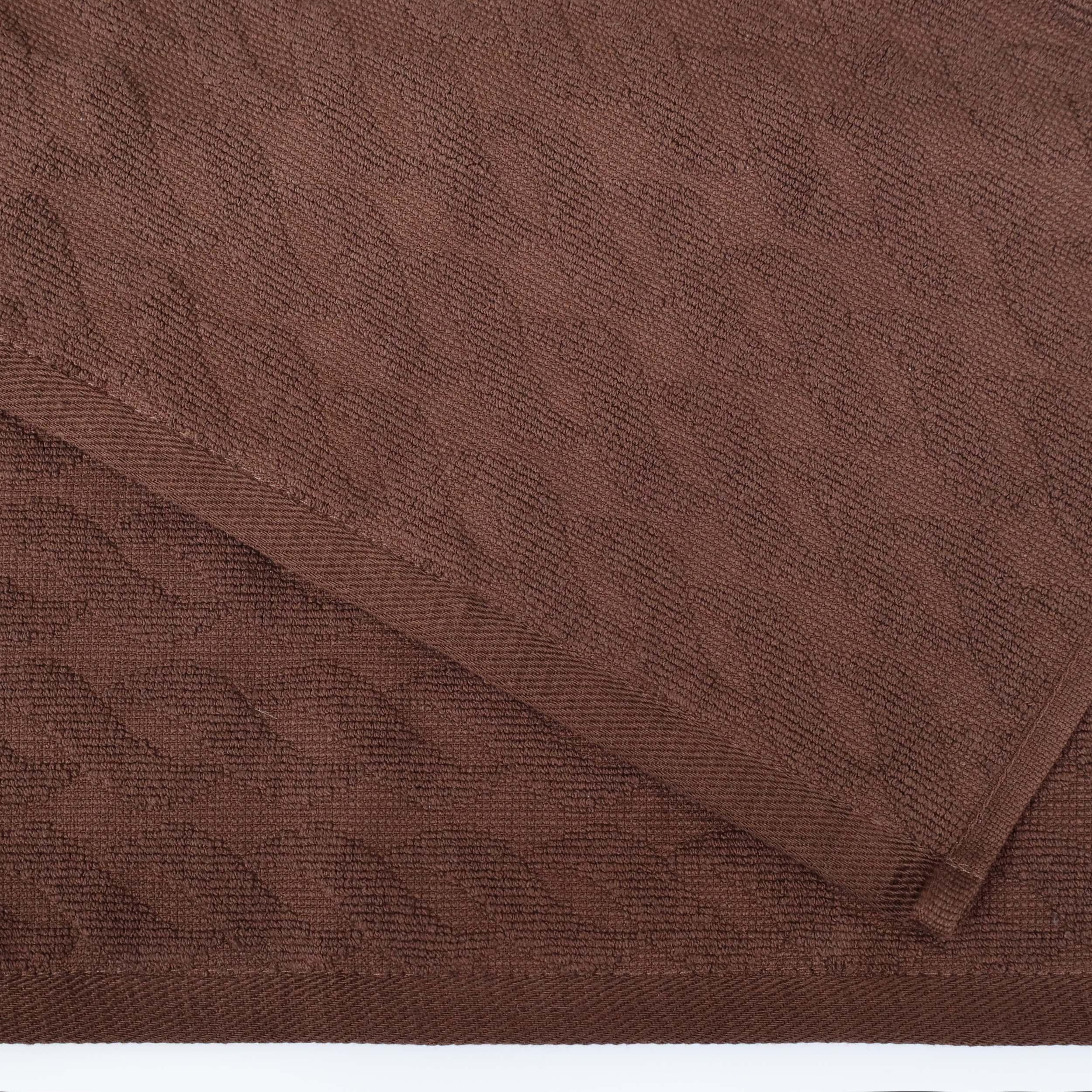 Turkish Cotton Jacquard Herringbone and Solid 8 Piece Towel Set