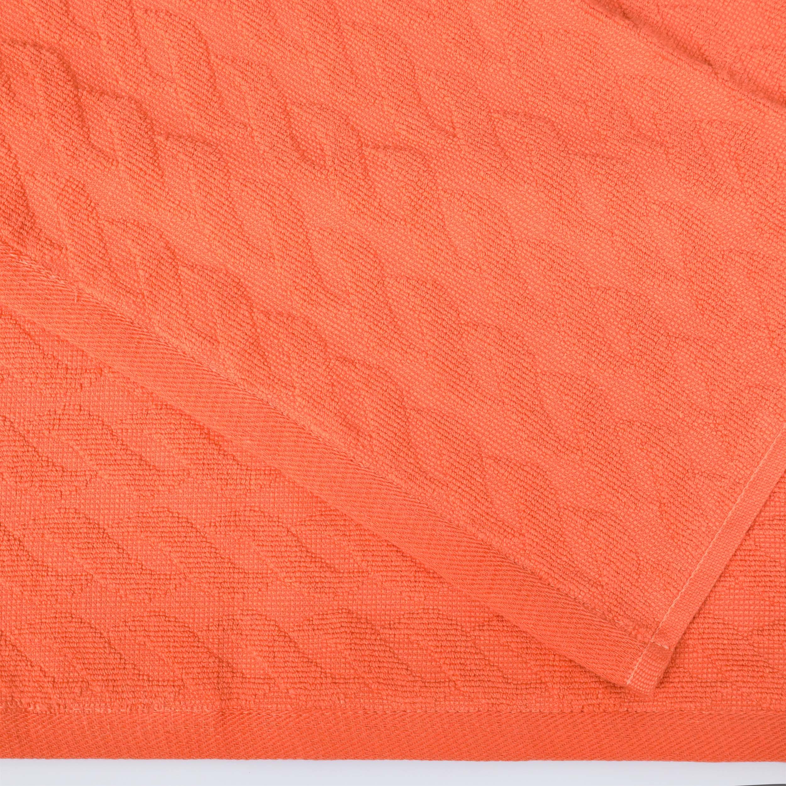 Turkish Cotton Jacquard Herringbone and Solid 8 Piece Towel Set