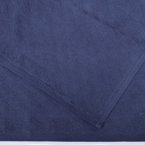 Turkish Cotton Jacquard Herringbone and Solid 8 Piece Towel Set