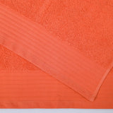 Turkish Cotton Jacquard Herringbone and Solid 8 Piece Towel Set